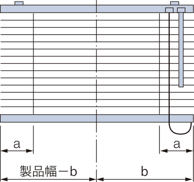 取付け高さ:ポール操作