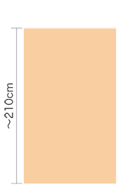 lbgȂ(P^CvE210cm)
