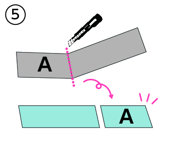 壁際のカット方法5