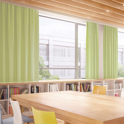 施設用カーテン