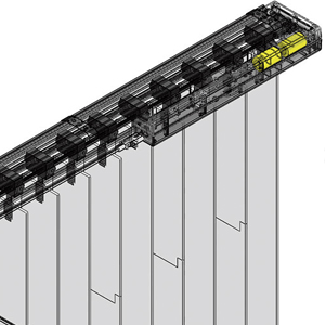 ナニック 電動ウッドバーチカルブラインド