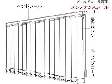 デュアルオーバーラップ デュアル トーソー(TOSO)｜縦型ブラインド